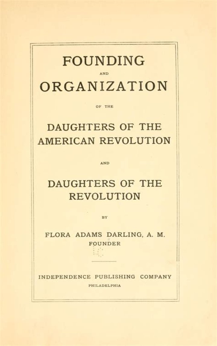 Are daughters of the american revolution?