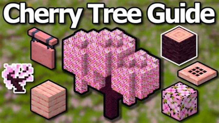 Are there pink trees in Minecraft?