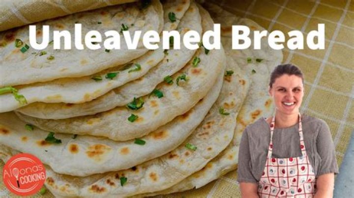 Are wraps unleavened bread?