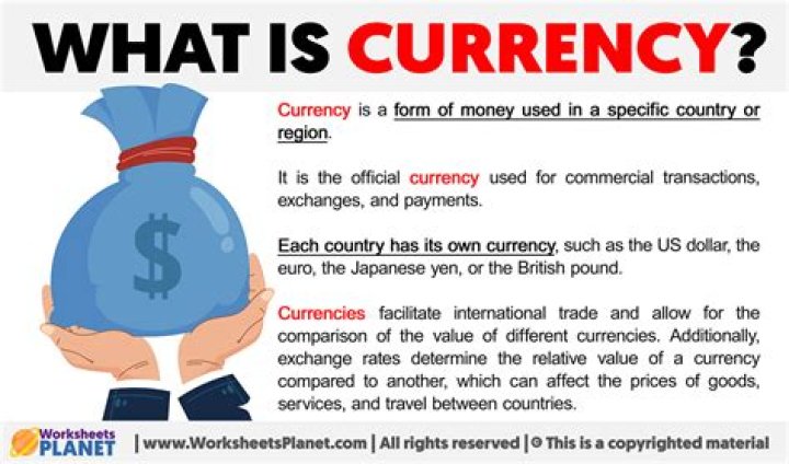 By definition of currency?