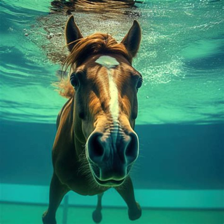 Can a horse swim?