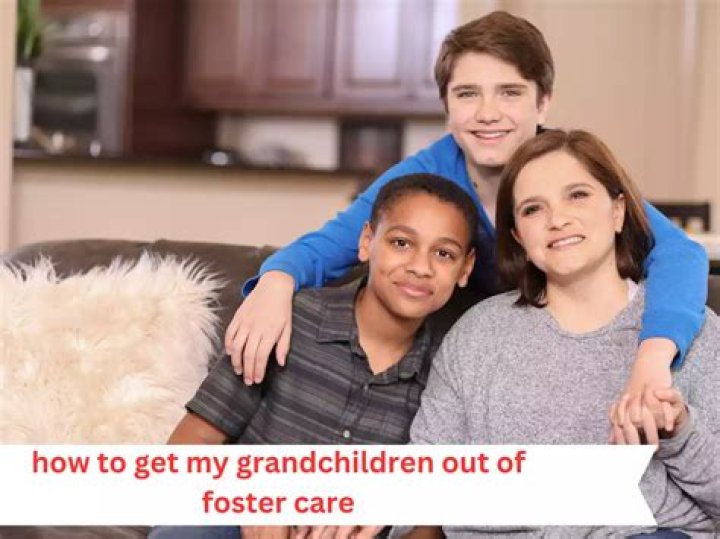 Can I get my grandchildren out of foster care?
