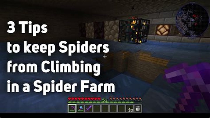 Can Minecraft spiders climb upside down?