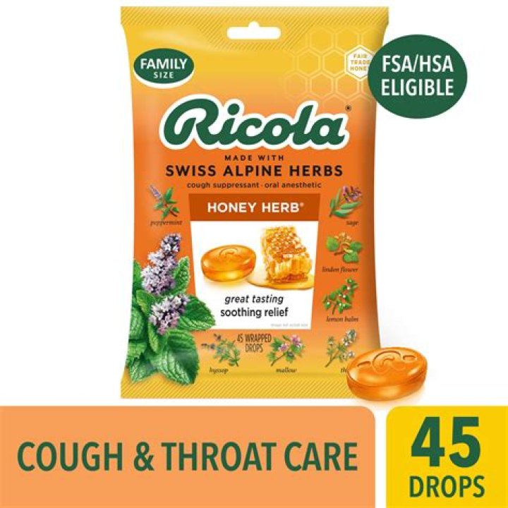 Can you have Ricola cough drops when pregnant?