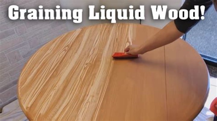 Can you liquify wood?