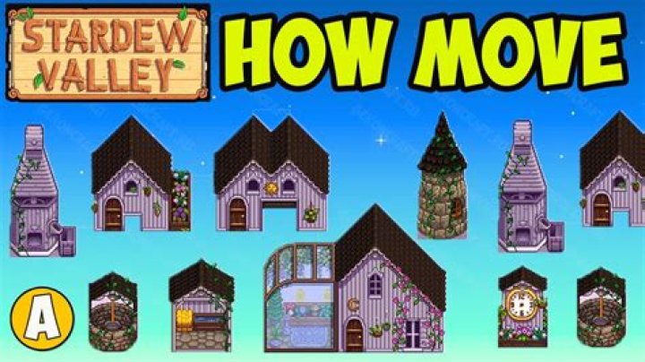 Can you move sheds in Stardew Valley?