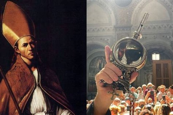 Did st januarius blood liquify?