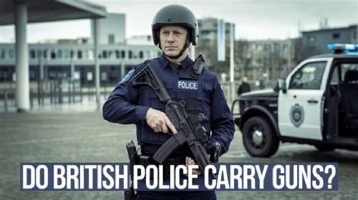 Do english police carry guns?