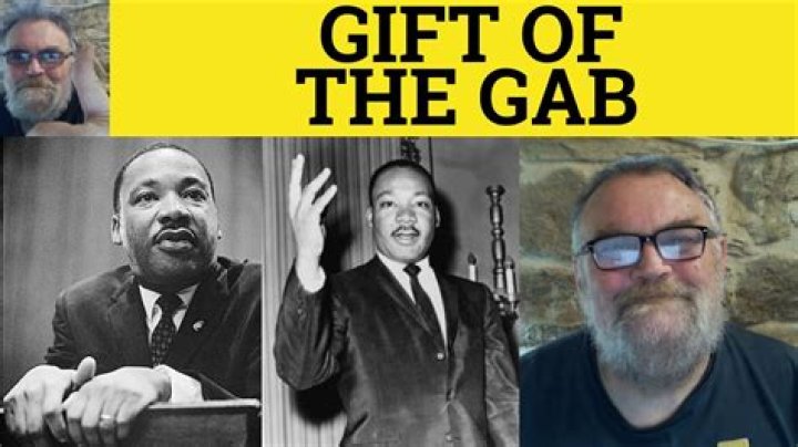 Do i have the gift of gab?