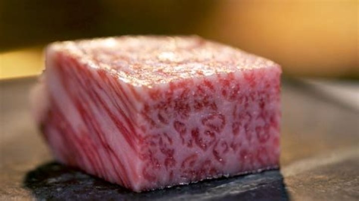 Do Kobe beef cows touch the ground?