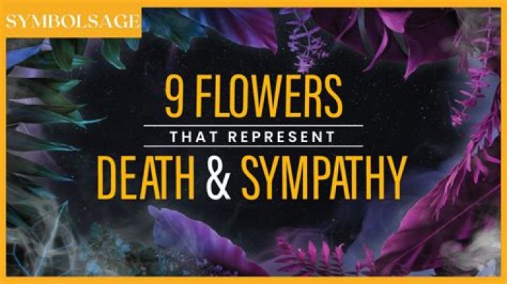 Do purple flowers mean death?