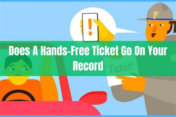 Do seatbelt tickets go on your record?