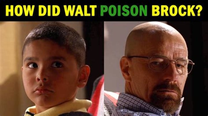 Does brock know walt poisoned him?
