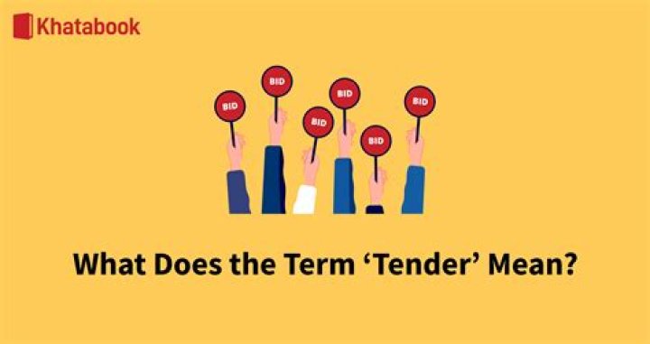 Does cash tendered mean?