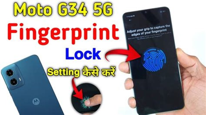 Does Moto g6 play have fingerprint sensor?