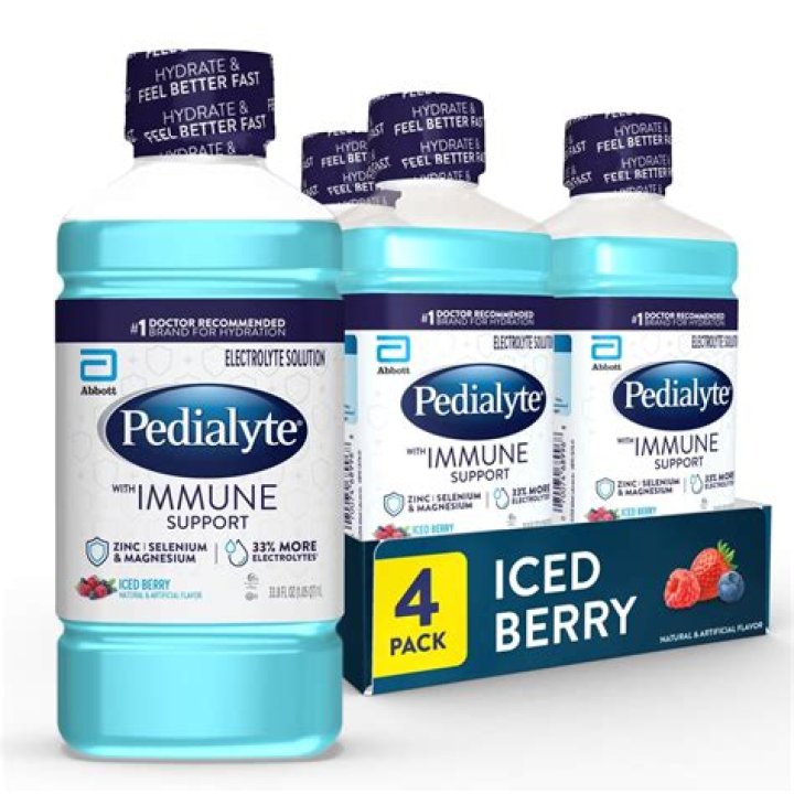 Does Pedialyte have more sodium than Gatorade?