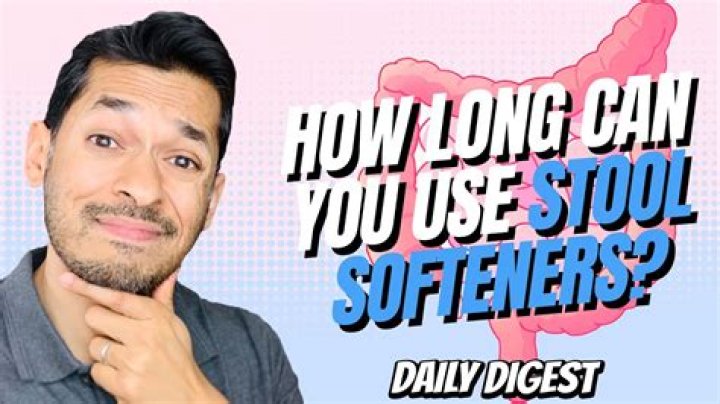 Does stool softener expire?