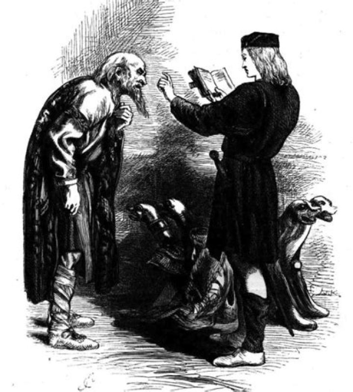 For the satirical rogue says here?