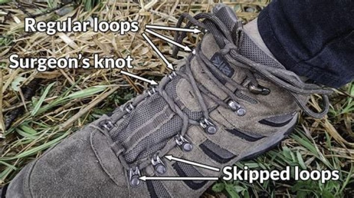 How do I keep my feet from sliding forward in hiking boots?