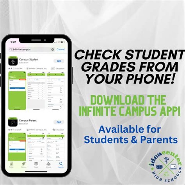 How do students print grades from Infinite Campus?