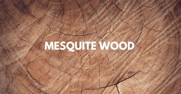 How do you dry mesquite wood?