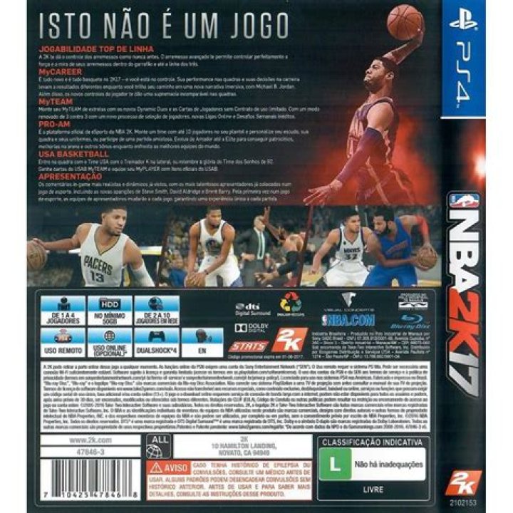 How do you dunk in NBA 2k17 ps4?