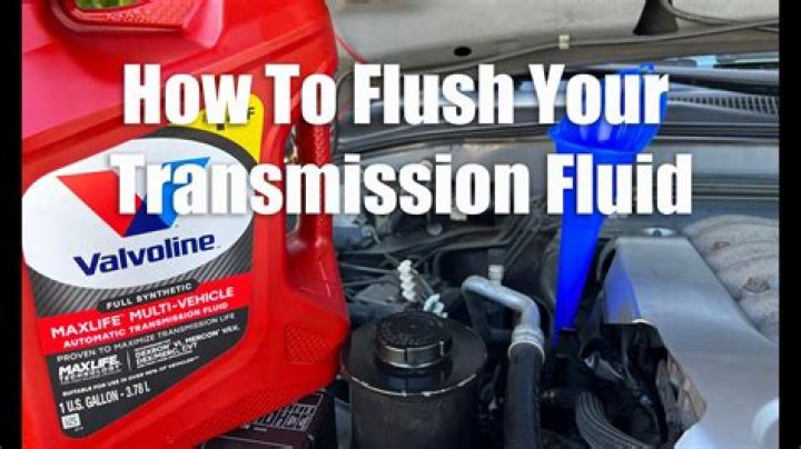 How do you flush a transmission without a machine?