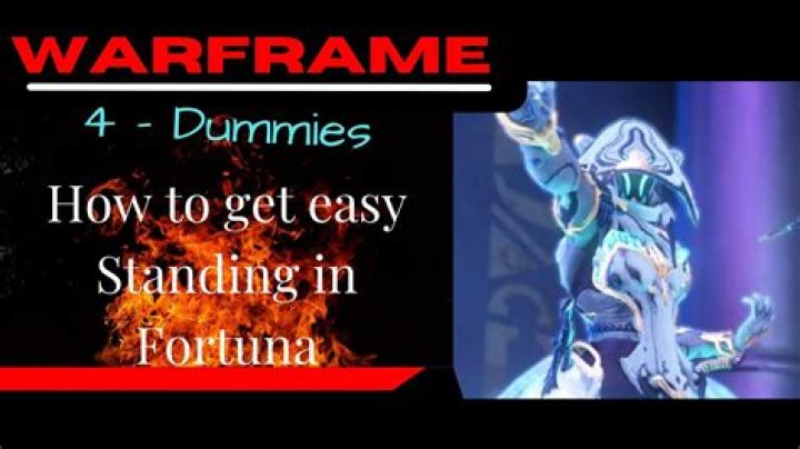 How do you get Fortuna standing fast?