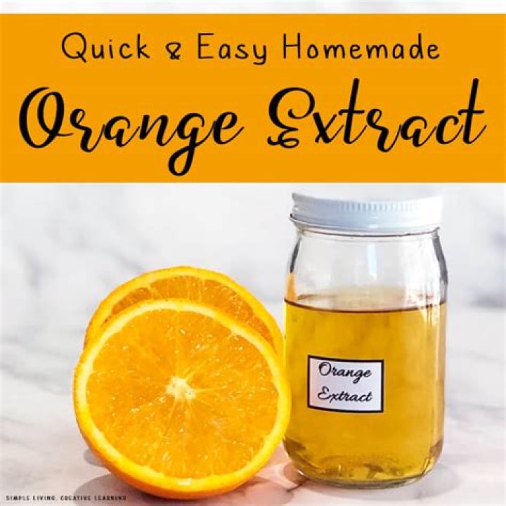 How do you make orange extract quickly?