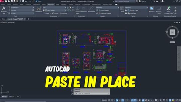 How do you paste in place in InDesign?