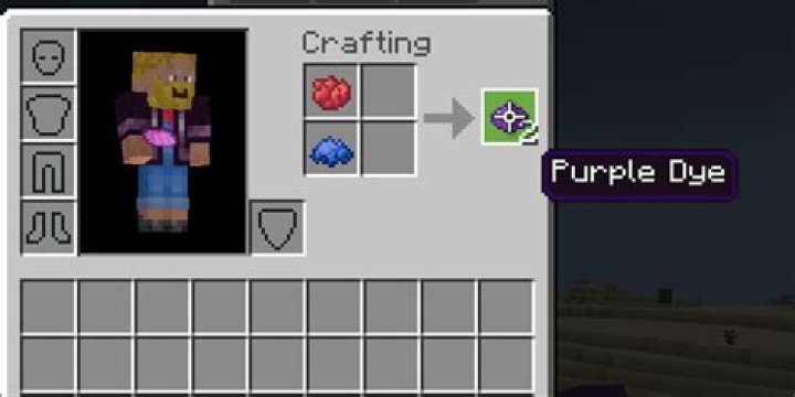 How does Lydia make purple dye?