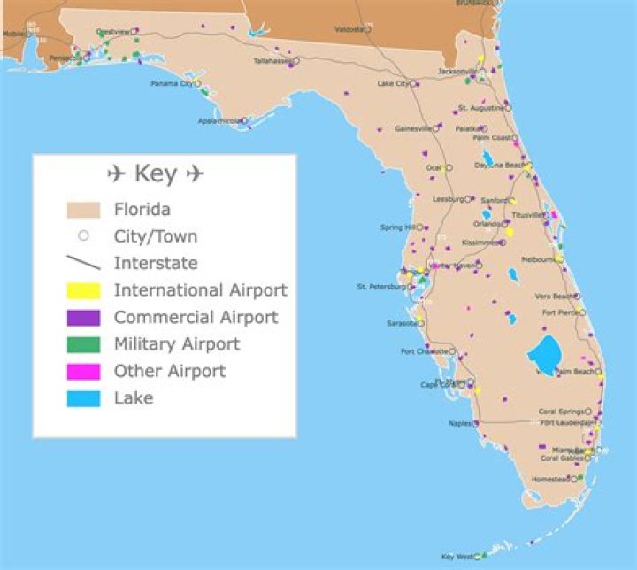 How far is Orlando from Florida Keys?