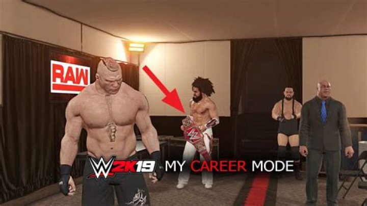 How long is wwe2k19 career mode?