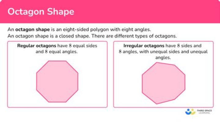 How many sides does an irregular octagon have?