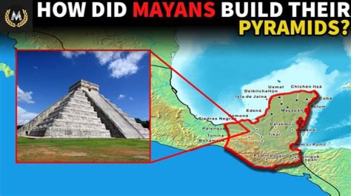 How mayans built their pyramids?
