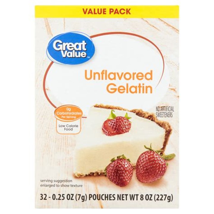 How much is a pack of gelatin?