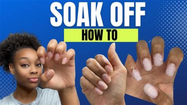 How to soak off nails?
