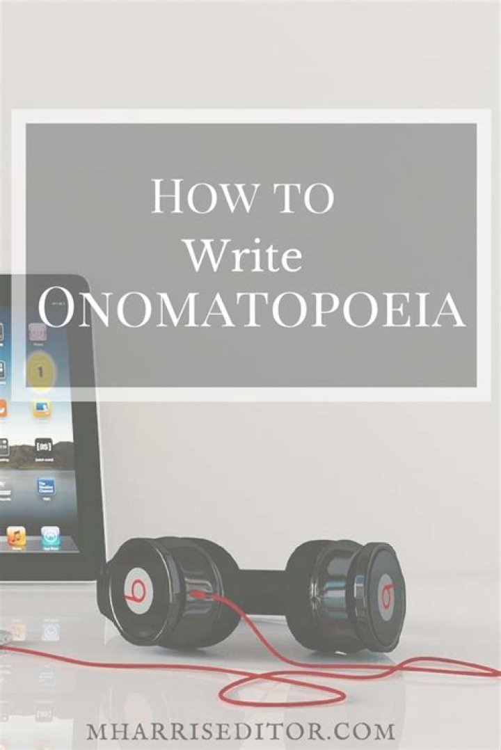 How to write onomatopoeia?