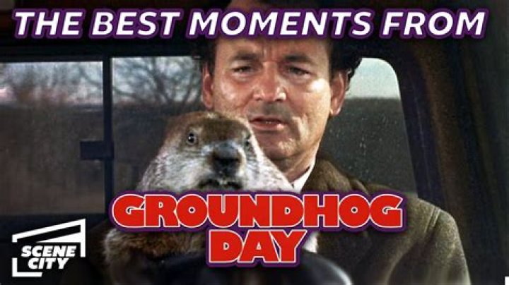 In the movie groundhog day?