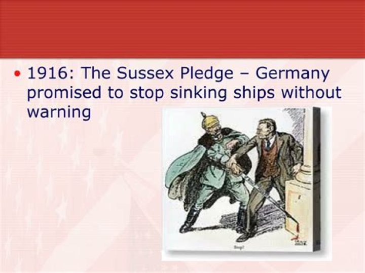 In the sussex pledge germany promised?
