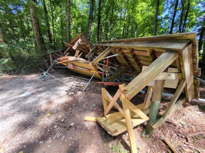 In wooded area meaning?