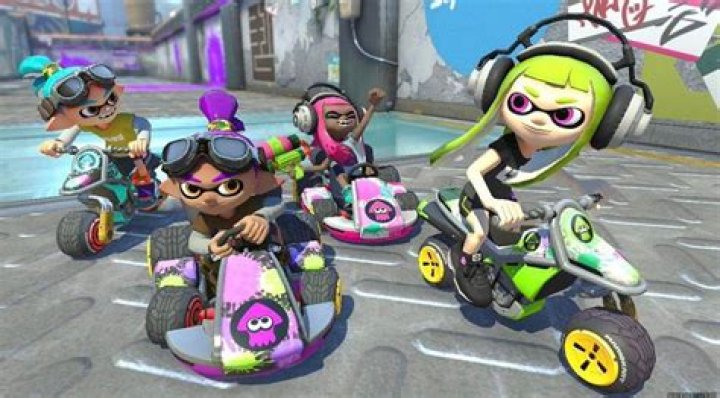 Inklings in mario kart?