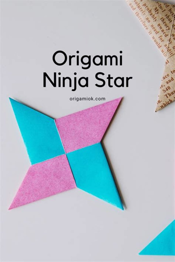 Is a ninja star an origami?