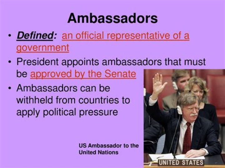 Is ambassadorship a word?