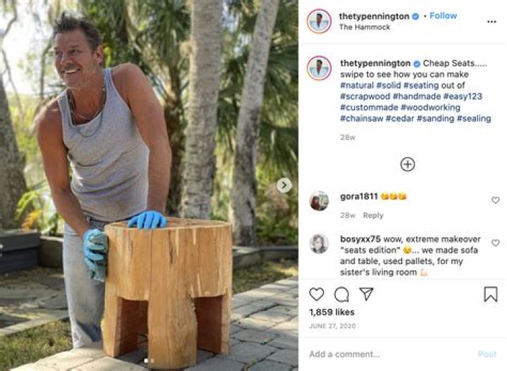 Is ty pennington dating?