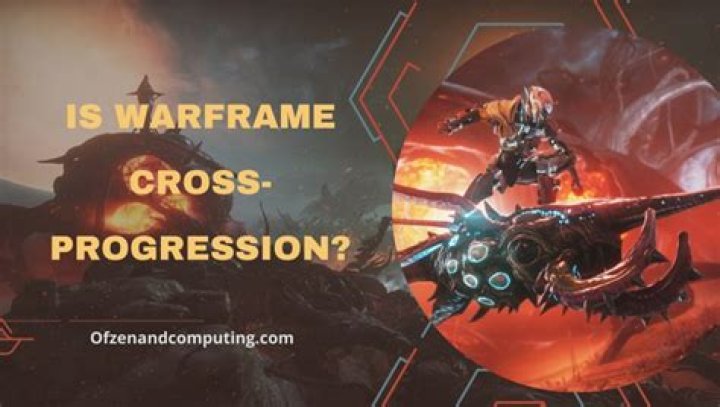 Is Warframe cross progression?