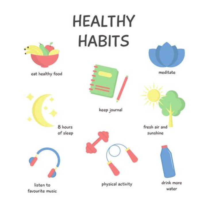 On healthy lifestyle habits?
