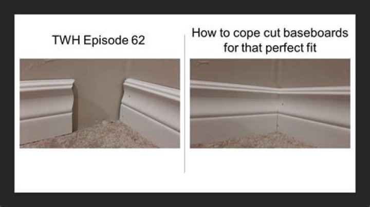 Should you cope baseboard?