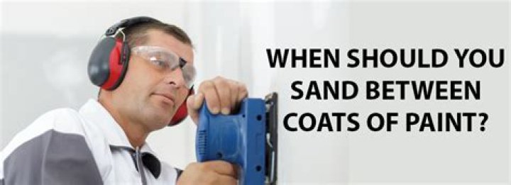 Should you sand between topcoats?