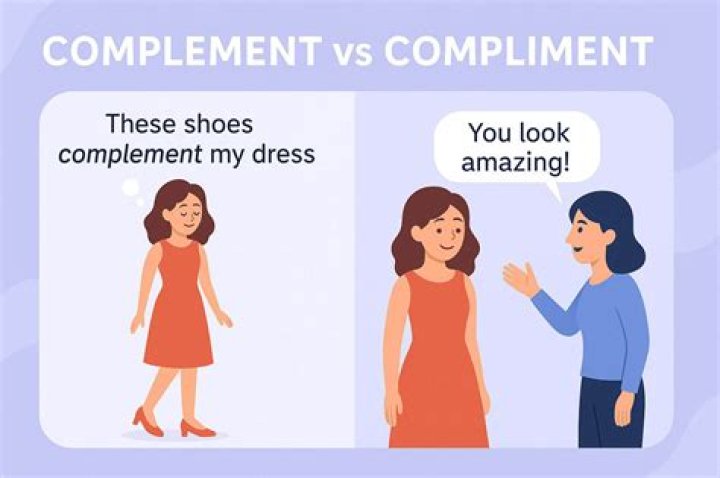 Was does compliment mean?